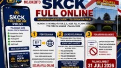 Polres Mojokerto Terapkan Layanan SKCK Sepenuhnya Secara Online Melalui POLRI SuperApp