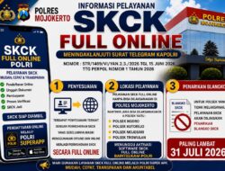 Polres Mojokerto Terapkan Layanan SKCK Sepenuhnya Secara Online Melalui POLRI SuperApp
