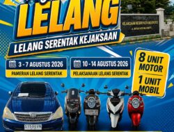 Kejari Kota Mojokerto Buka Lelang Barang Rampasan Negara, Sembilan Kendaraan Siap Dilepas ke Masyarakat