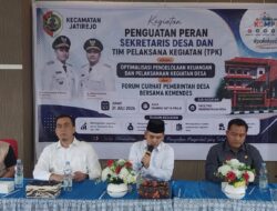 Perkuat Peran Sekdes dan TPK, Gus Afif Dorong Sinergi Desa Berbasis Satu Data untuk Tingkatkan Kesejahteraan Masyarakat