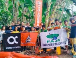 Caldera River Sport Indonesia Gelar Latgab Arung Jeram Bersama FAJI Jombang di DAM Pudaksari
