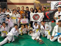 Juara Umum III, Jujitsu Wilwatikta Kabupaten Mojokerto Tunjukkan Prestasi di Kejuaraan Open Piala Wali Kota Mojokerto 2026
