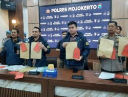 Polres Mojokerto Bongkar Modus Penipuan Berkedok Rekrutmen Kerja, Tiga Pelaku Diamankan