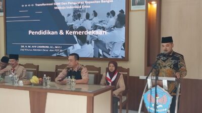 Staf Khusus Kemendes PDT Tanamkan Semangat Transformasi SDM kepada Pelajar SMAN 1 Puri