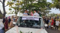 Gebyak Bantengan Semarakkan HUT RI ke-81 di Claket, Polsek Pacet Turunkan Personel Pengamanan