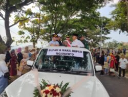 Gebyak Bantengan Semarakkan HUT RI ke-81 di Claket, Polsek Pacet Turunkan Personel Pengamanan