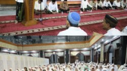 Doa dan Pengajian Manasik Bersama Menteri Haji dan Umrah RI di Masjid Agung Baitul Mukminin Jombang