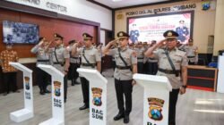 Kapolres Jombang Pimpin Upacara Sertijab Dua Kapolsek dan Kasihumas
