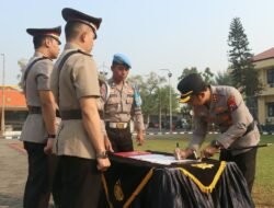 Dua Kapolsek di Mojokerto Berganti, Kapolres Tekankan Pelayanan dan Kamtibmas