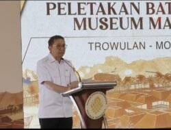 Fadli Zon Letakkan Batu Pertama Museum Majapahit, Kawasan Trowulan Disiapkan Jadi Ikon Budaya