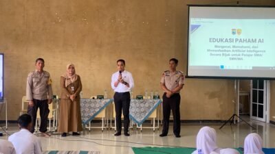 Wujudkan Generasi Muda Cerdas Digital, Polres Jombang Edukasi Paham AI