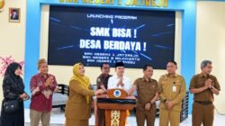 Gus Afif Hadiri Launching SMK Bisa, Desa Berdaya di SMKN 1 Jatirejo, Dorong Siswa Aktif Bangun Potensi Desa