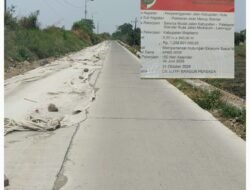 Pelebaran Jalan Modopuro-Leminggir Rampung Lebih Cepat, PUPR Mojokerto Pastikan Infrastruktur Dukung Aktivitas Warga