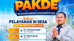PESAN PAKDE Hadir Lagi, Bapenda Mojokerto Jemput Bola Layani Pajak Daerah hingga ke Desa