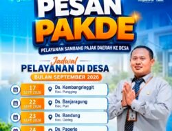 PESAN PAKDE Hadir Lagi, Bapenda Mojokerto Jemput Bola Layani Pajak Daerah hingga ke Desa