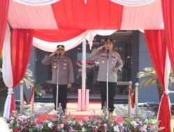 Farewell Parade Kapolres Mojokerto, Estafet Kepemimpinan Beralih kepada AKBP Raden Erik