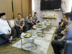 Bersinergi, Kapolres Jombang Jalin Silaturahmi dengan Bupati Abah Warsubi