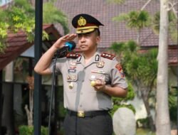 Pimpin Apel Perdana, Kapolres Jombang Tekankan Kebersihan Lingkungan Kerja dan Kedisiplinan Anggota