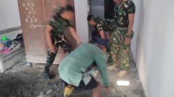 TNI Manunggal Membangun Desa (TMMD) ke-130: Wujud Nyata Kemanunggalan, Satgas TMMD dan Warga Gotong Royong Bedah RTLH di Desa Klitih, Jombang