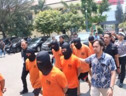 Polres Mojokerto Bongkar Empat Kasus Narkoba, Amankan 5 Tersangka dan Sita 259 Gram Sabu