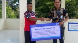 BRI Cabang Mojokerto Salurkan Bantuan TJSL untuk Pembangunan Balai Lingkungan di Randubango