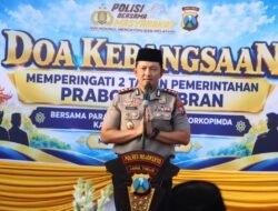 Polres Mojokerto Gelar Doa Bersama, Perkuat Persatuan di Dua Tahun Pemerintahan Prabowo-Gibran