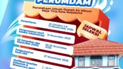 PENGUMUMAN SELEKSI TERBUKA CALON DIREKSI PERUMDAM MAJA TIRTA KOTA MOJOKERTO