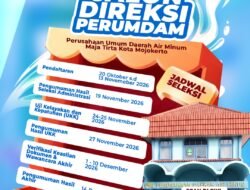 PENGUMUMAN SELEKSI TERBUKA CALON DIREKSI PERUMDAM MAJA TIRTA KOTA MOJOKERTO