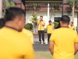 Green Policing, Polres Jombang Tanam Pohon Mangga, Alpukat dan Jambu di Taman Kebonrojo