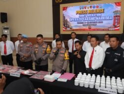 Operasi Sarang Narkoba, Polres Jombang Ungkap 41 Kasus Narkoba selama 3 Bulan dan 51 Orang Jadi Tersangka