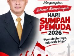 H.Hery Suyatnoko S.E., Anggota DPRD Kabupaten Mojokerto Mengucapkan Selamat Memperingati Hari Sumpah Pemuda