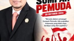 H.Imam Sutarso S.E., Anggota DPRD Kabupaten Mojokerto Mengucapkan Selamat Memperingati Hari Sumpah Pemuda