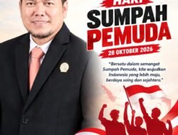 H.Imam Sutarso S.E., Anggota DPRD Kabupaten Mojokerto Mengucapkan Selamat Memperingati Hari Sumpah Pemuda