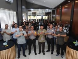 Jalin Sinergitas, Kapolres Jombang Silaturahmi dengan Paguyuban SPBU dan SBM Pertamina Surabaya