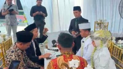 Viral Video Penghulu Marahi Fotografer di Mojokerto, Kemenag Jatuhkan Teguran