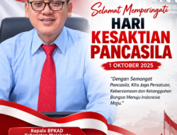 BPKAD Kabupaten Mojokerto  Mengucapkan Selamat Memperingati Hari Kesaktian Pancasila